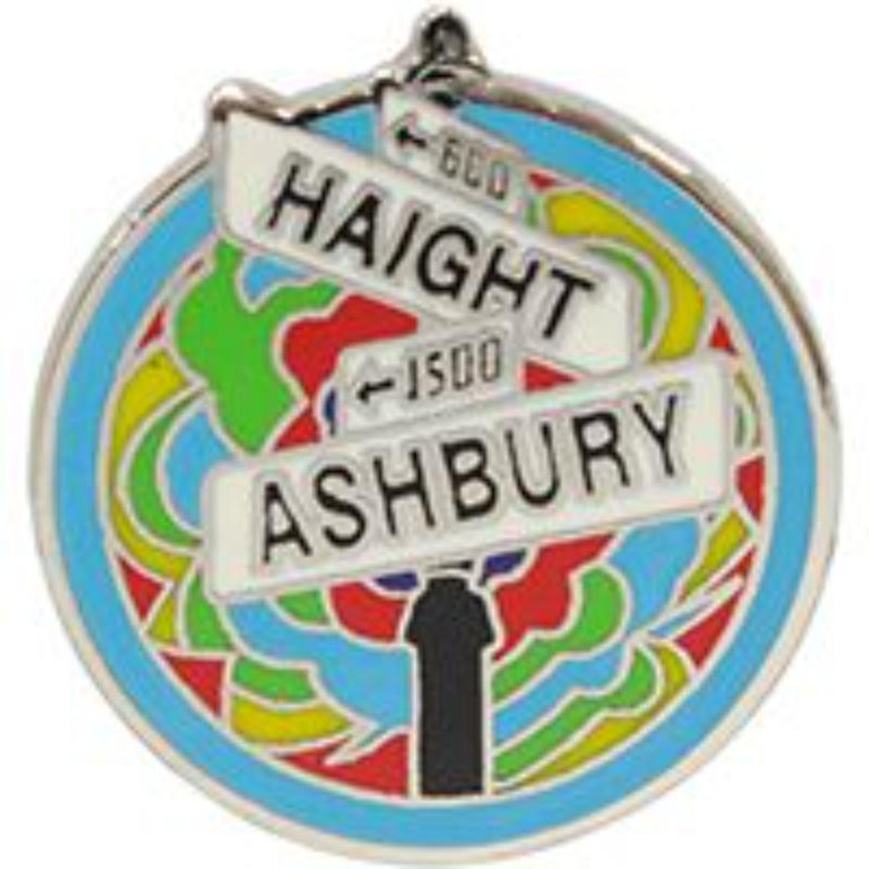 P06974 Pin - CA, SF, Haight - ASHB - 1 in.