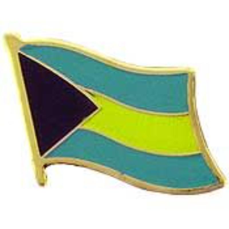 P09508 Flag Pin - Bahamas - 1.625 in.