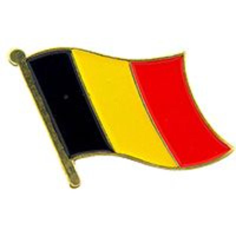 P09511 Flag Pin - Belgium - 1.625 in.