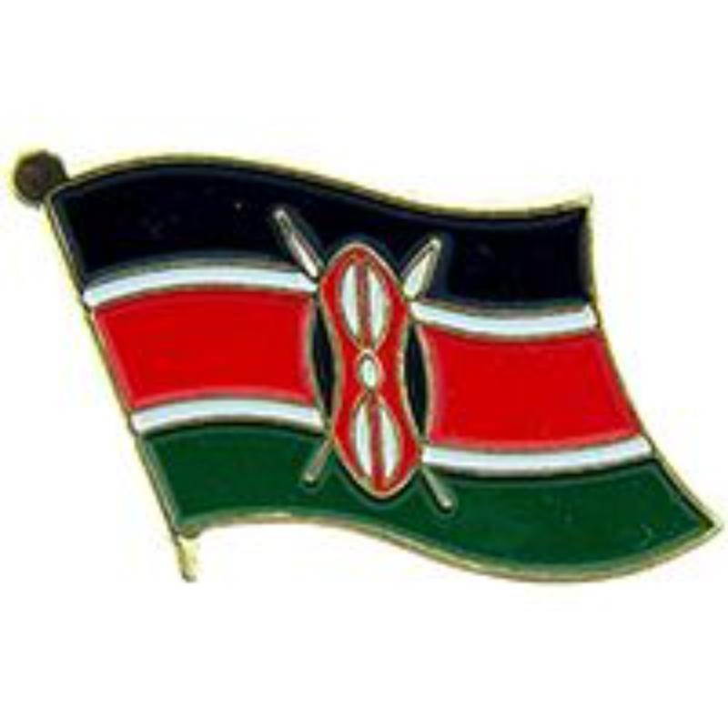 P09561 Flag Pin - Kenya - 1.625 in.
