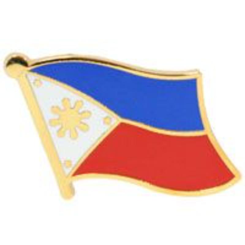 P09587 Flag Pin - Philippines - 1.625 in.
