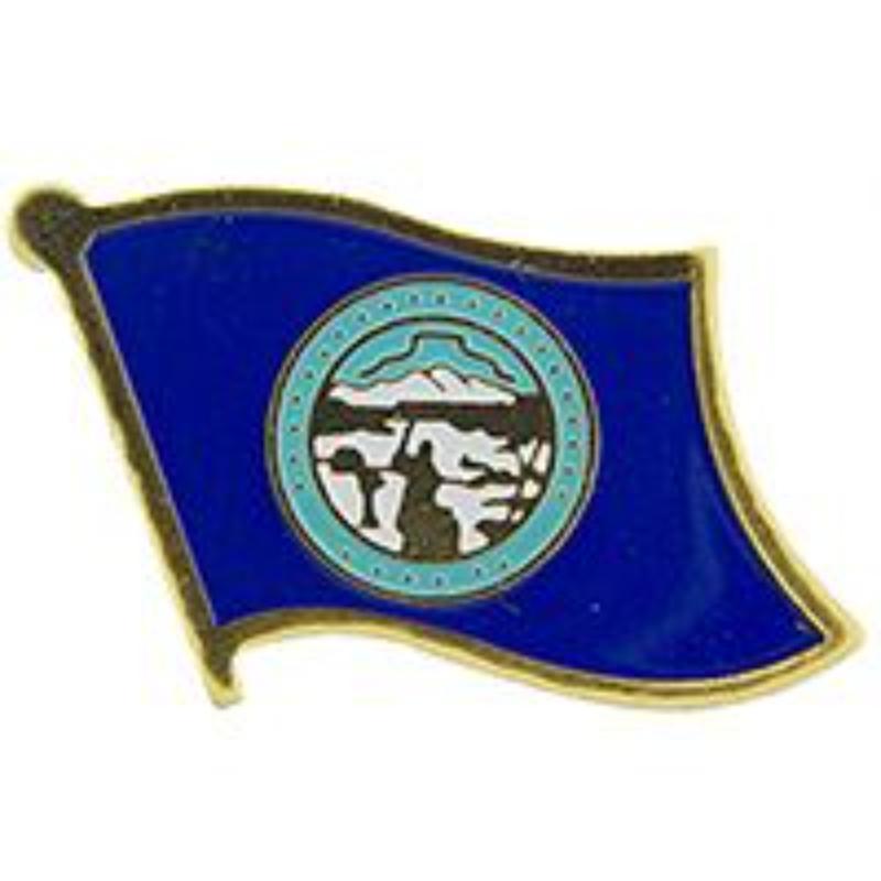P09928 Flag Pin - Nebraska - 1.625 in.