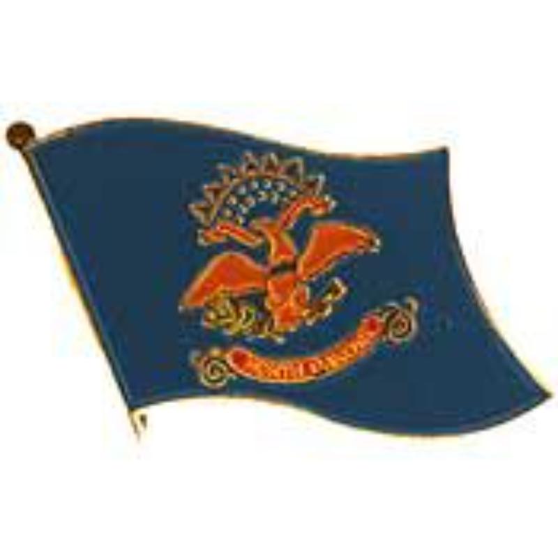 P09935 Flag Pin - North Dakota - 1.625 in.