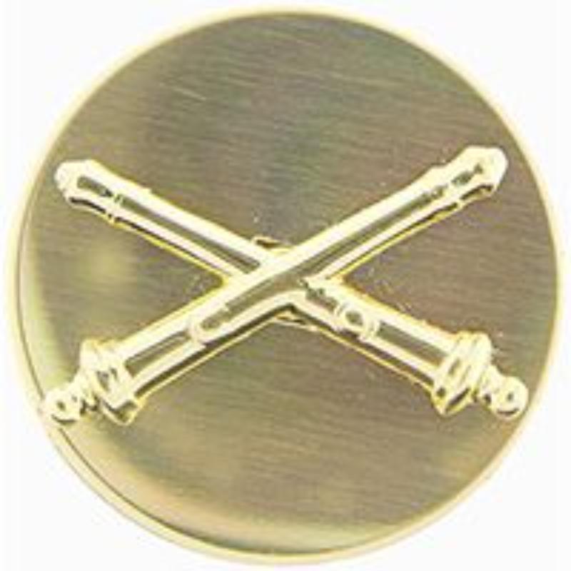 Army Field Artillery Pin - Gold - 1 in. - Durable Design
