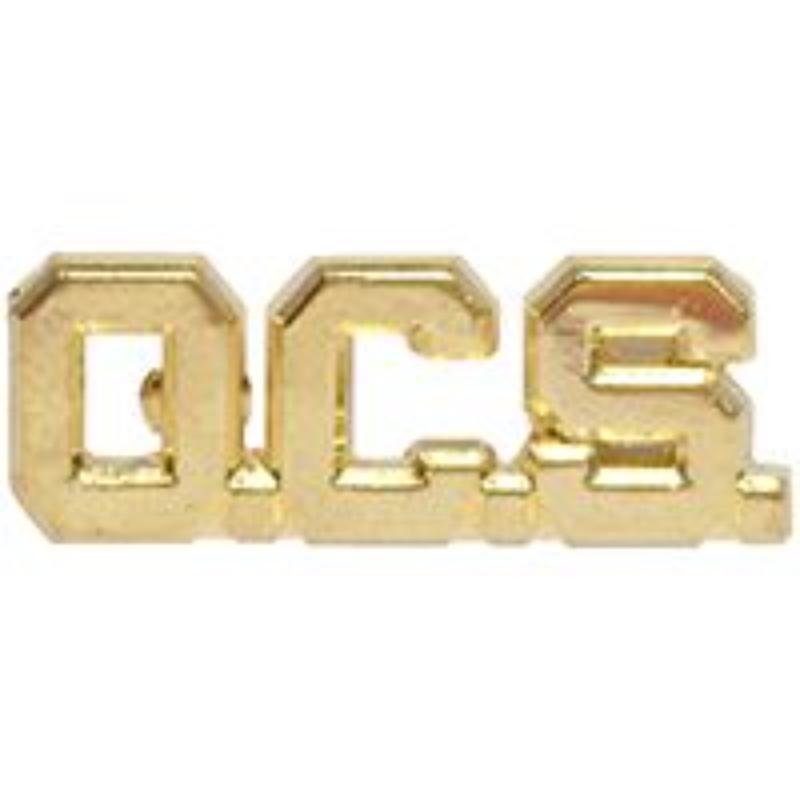 P10479 Pin - Army, Script OCS Officer Candidte School - 1.31 in.
