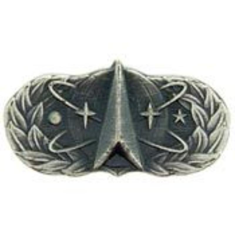 P12092 Mini Wing Pin - USAF, Space Operations Basic - 0.88 in.