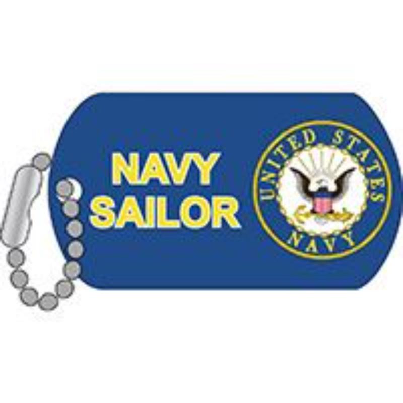 P13775 Pin - USN Logo, Sailor - 1.25 in.