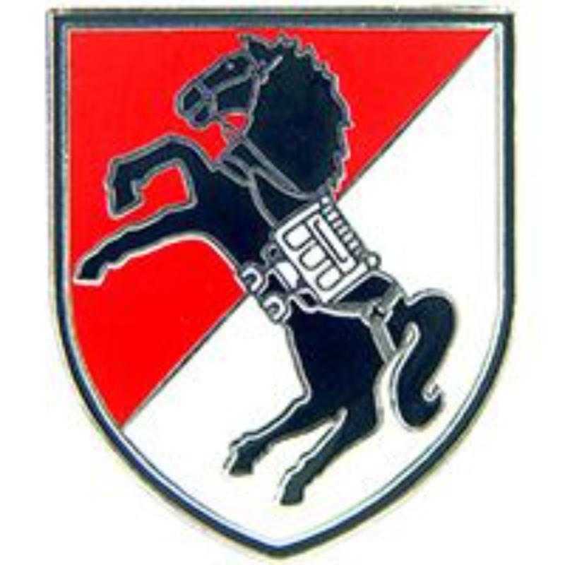 Army Pin - 11th Armored Cavalry Regiment - 1.25 in. - Durable Design