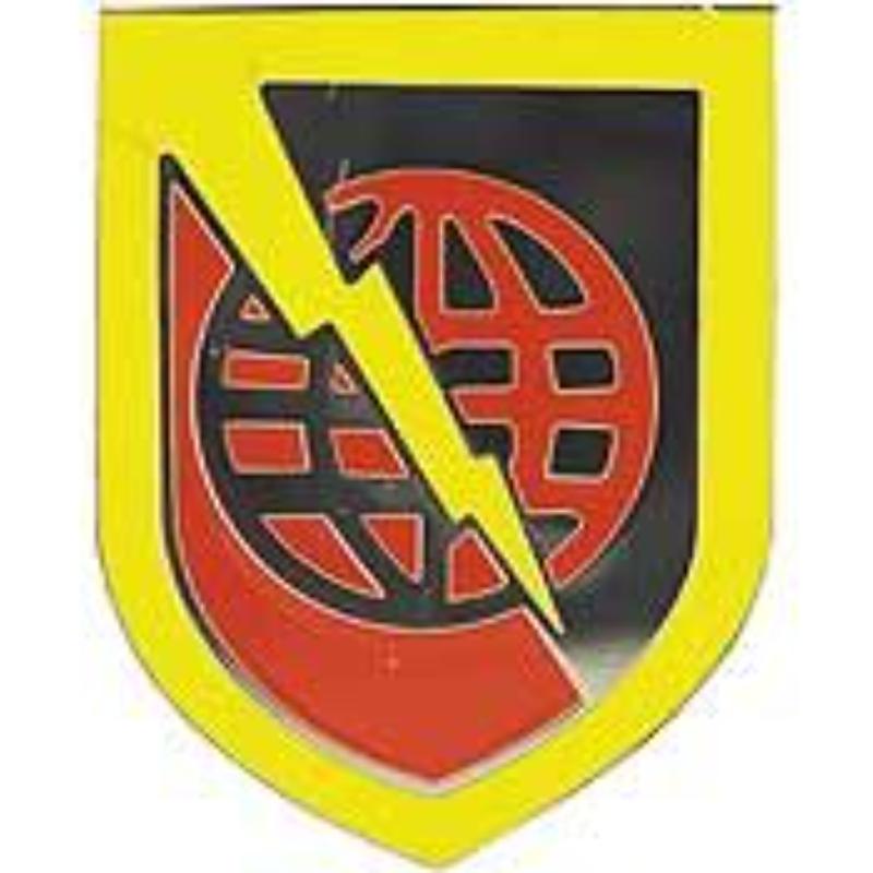 Army Strat Communication Command Pin - Gold - 1 in. - Durable Design