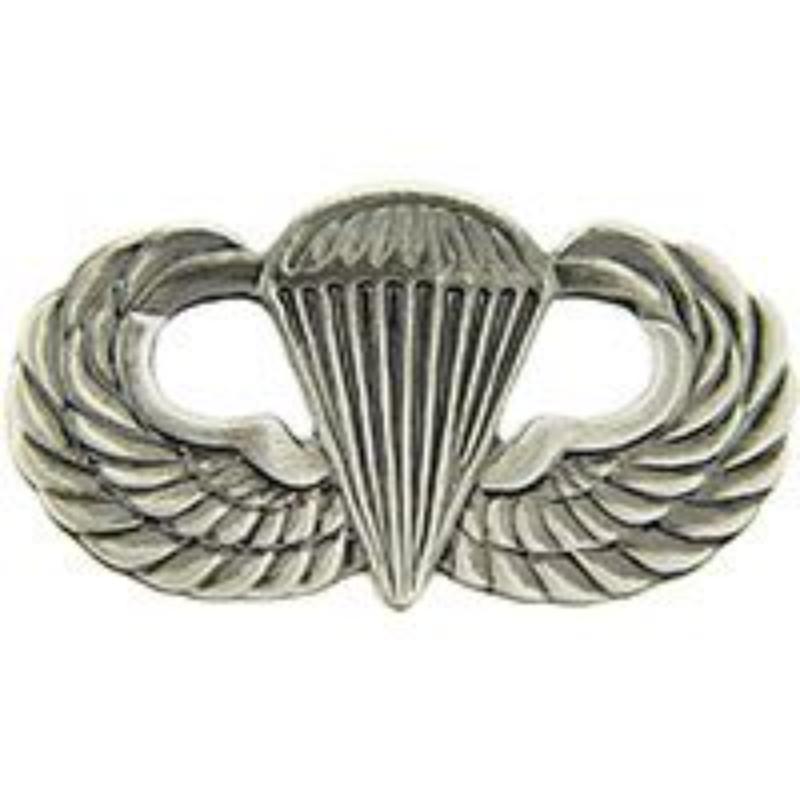 P14745 Wing Pin - Army Paratrooper, Basic - Pewter - 1.25 in.