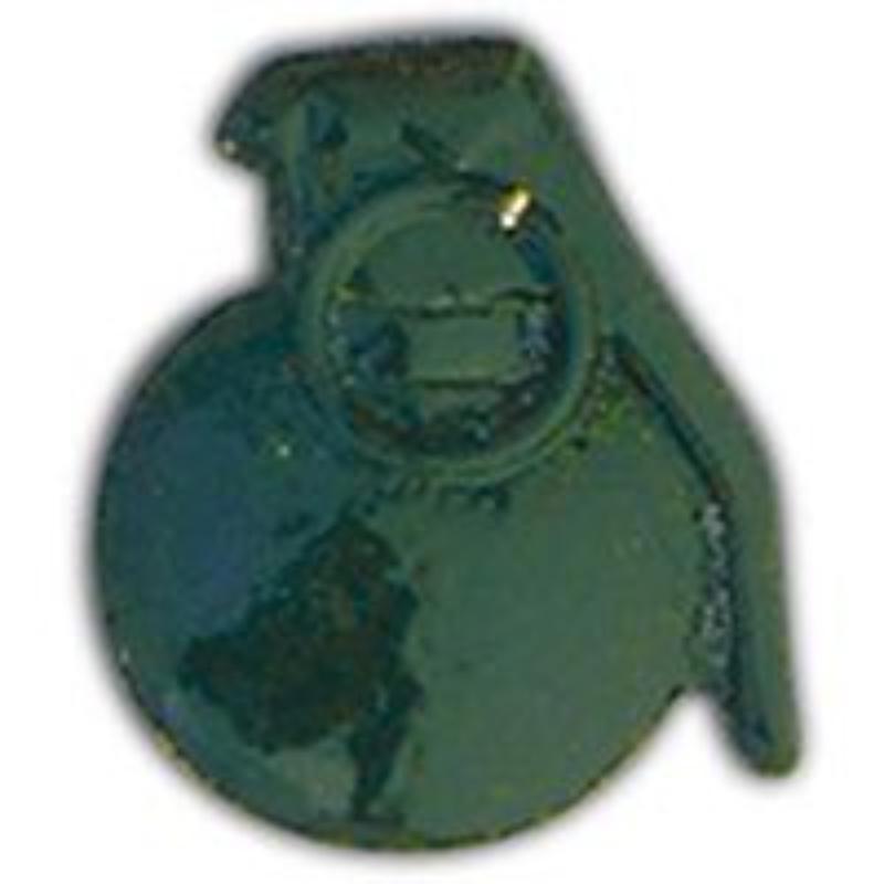P14820 Pin - Grenade, Baseball - 1 in.