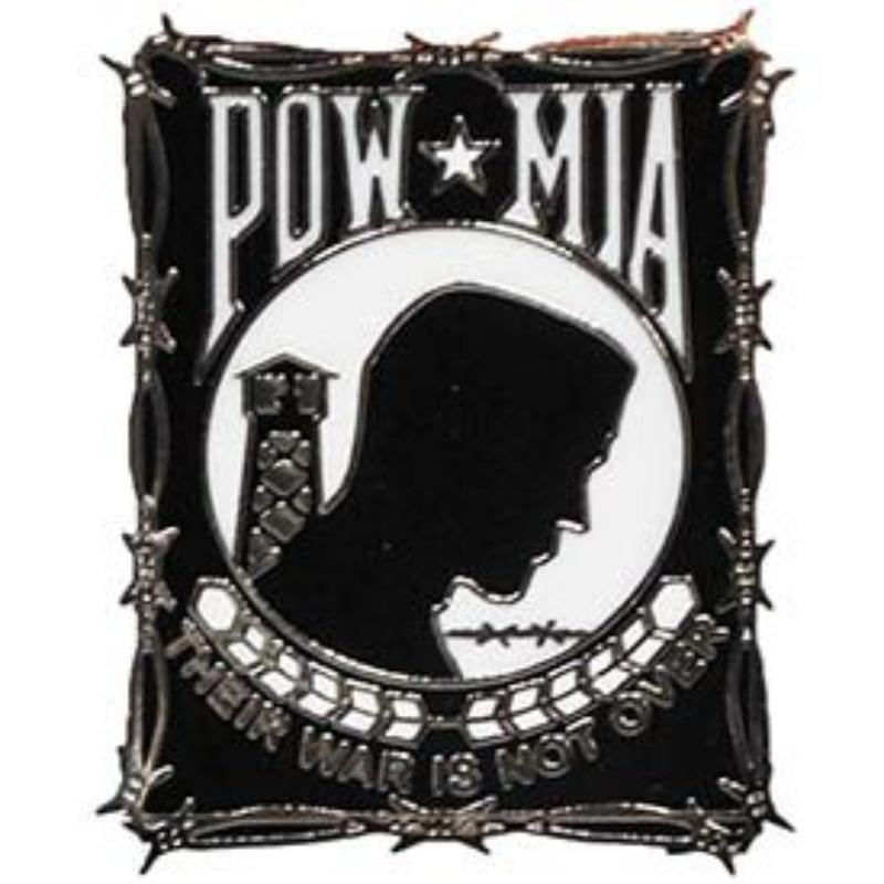 P14833 Pin - Pow Mia, Their War Is Not Over - 1.625 in.