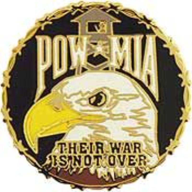 P14834 Pin - Pow Mia, Their War Is Not Over - 1 in.