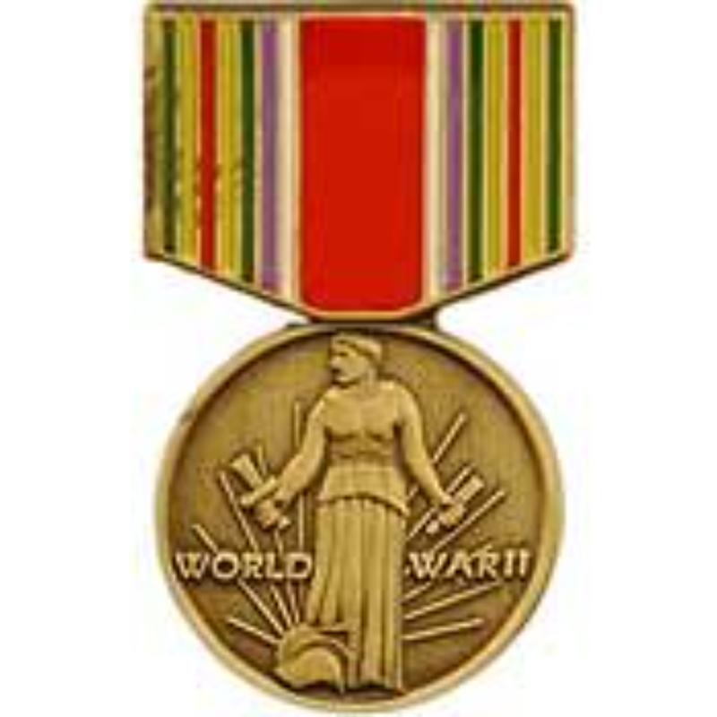 P14958 Pin - Medal, World War II Victory - 1.181 in.