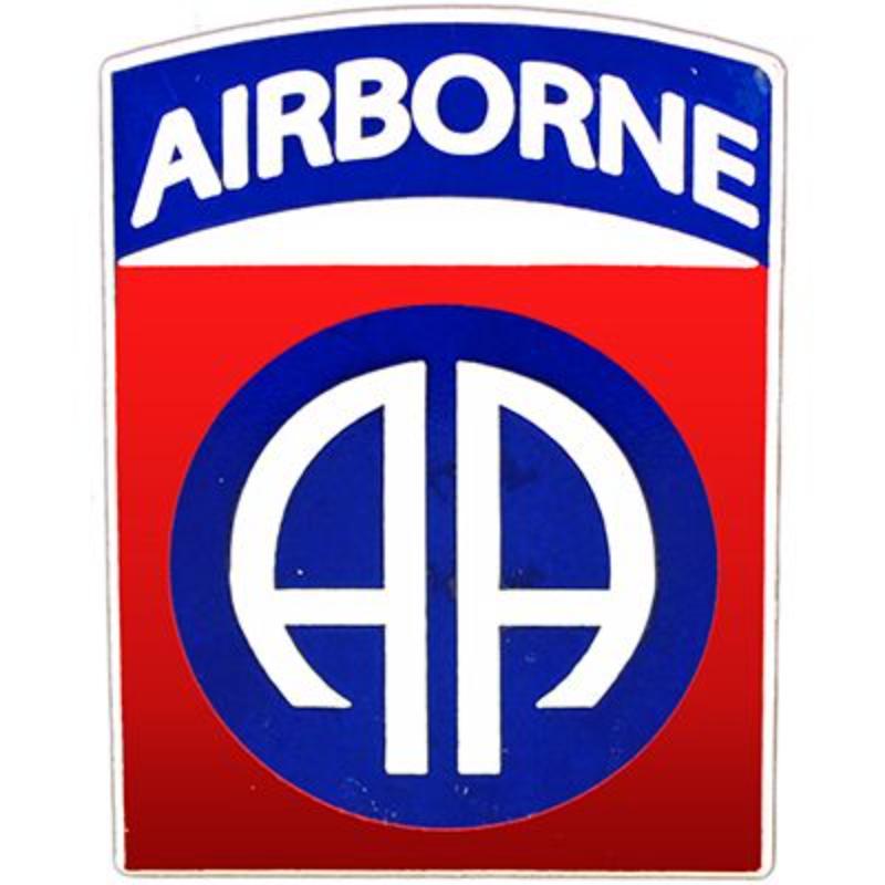 MG0120 Magnet - Army, 82nd Airborne - 2.625 in.