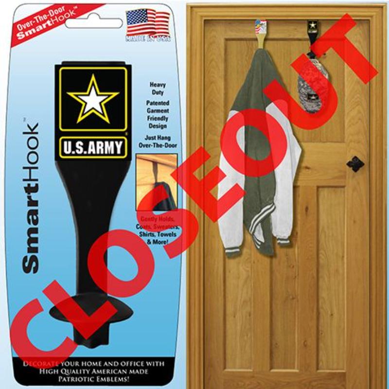 SH1200 Smarthook - U.S.Army - Over-the-Door - Black