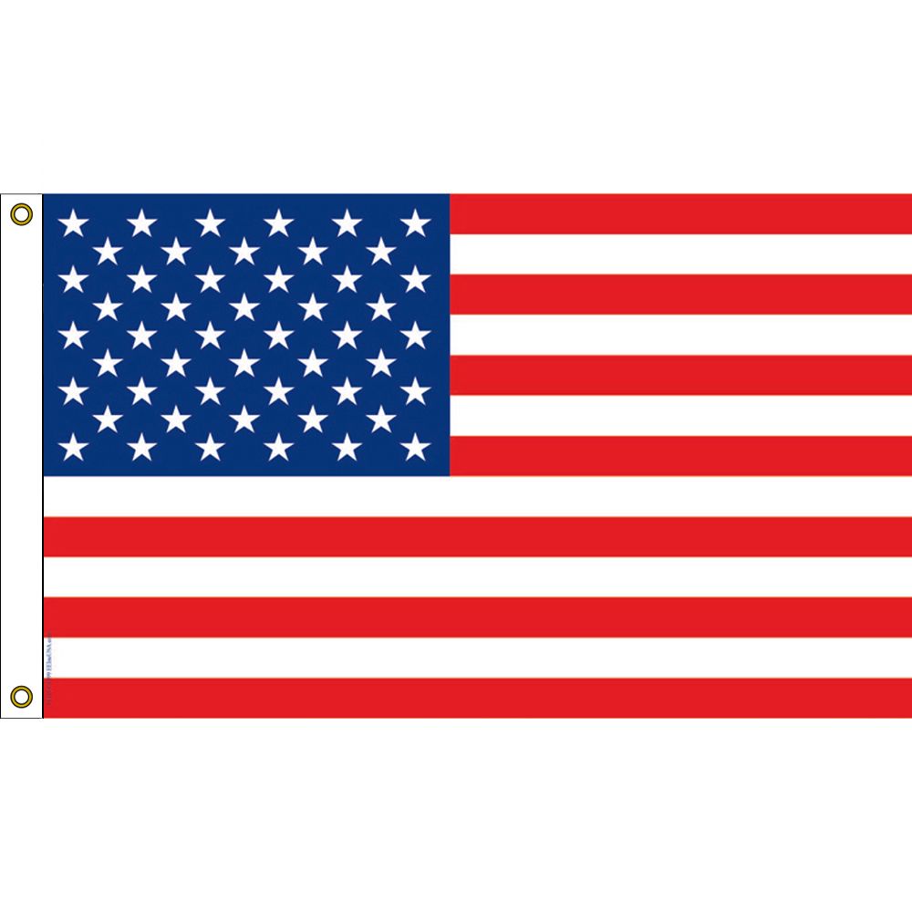 F3115 Flag - USA, Poly-Cotton - 3 x 5 ft.
