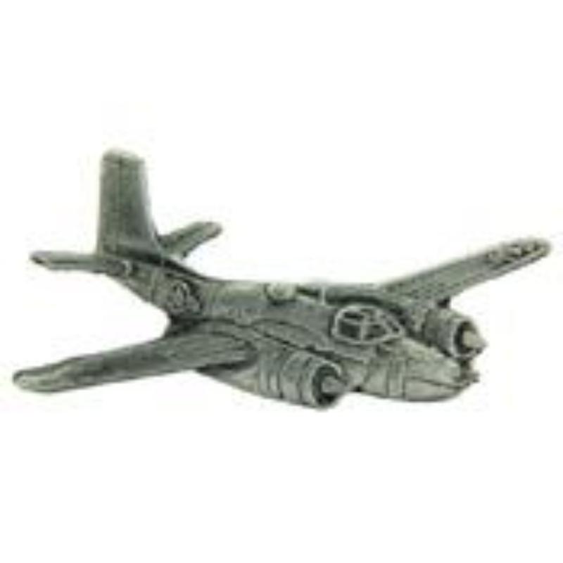 P15033 Pin - APL, A-26 Invader - Pewter - 1.5 in.