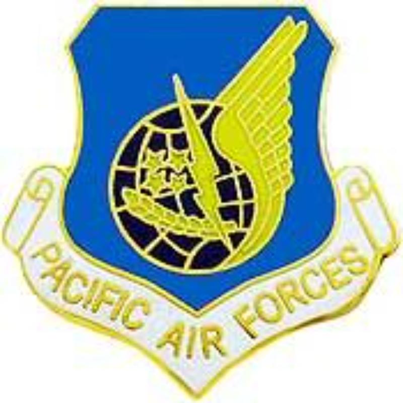 P15143 Pin - USAF, Pacific Air Command - 1.125 in.