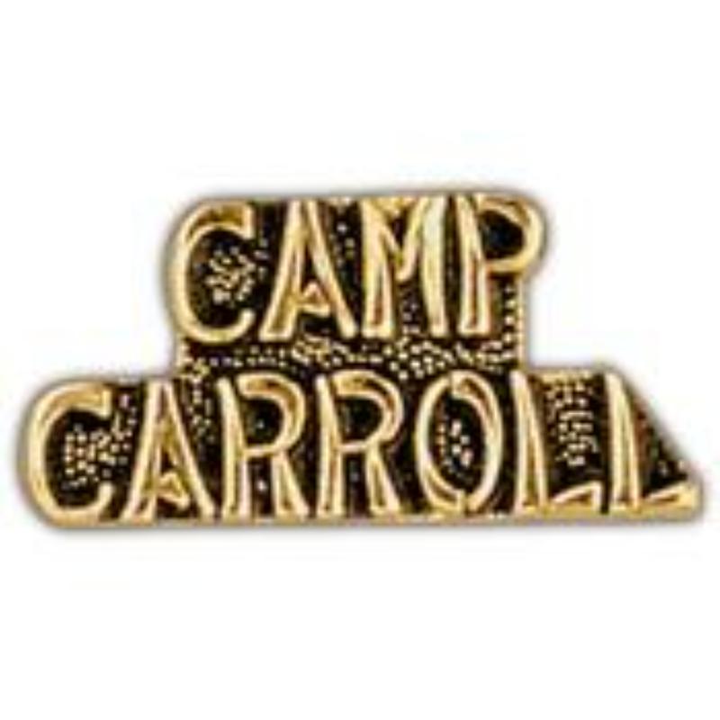 P15198 Pin - Vietnam, Script Campaign Carroll - 1 in.