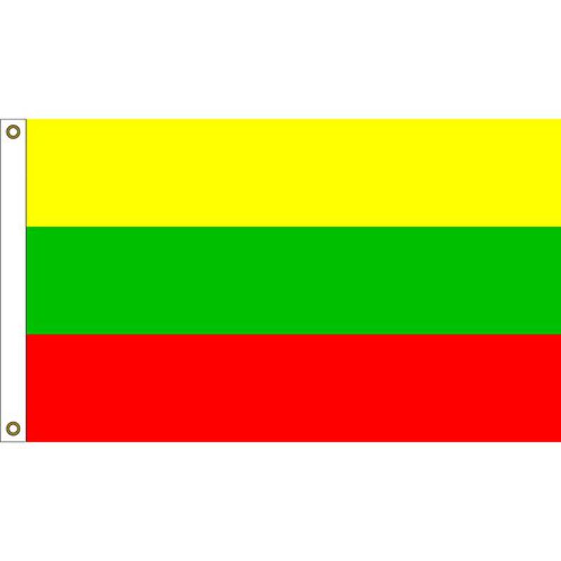 Lithuania Flag - 3 x 5 ft. - Durable Material - Vibrant Design