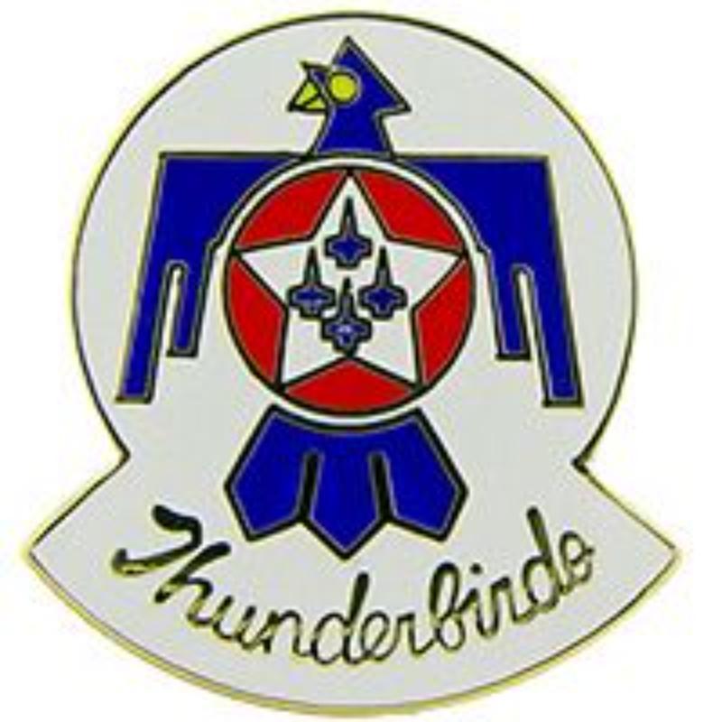 P15559 Pin - T&B, Logo Thunderbird - 1 in.