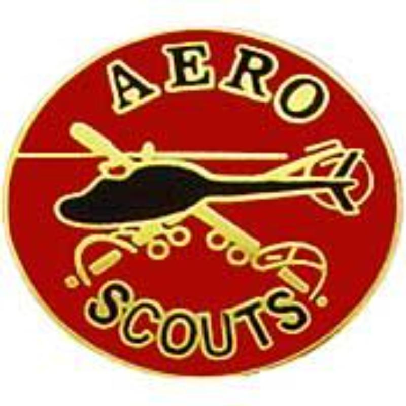 P15625 Pin - Army, Aero Scouts - 1.5 in.
