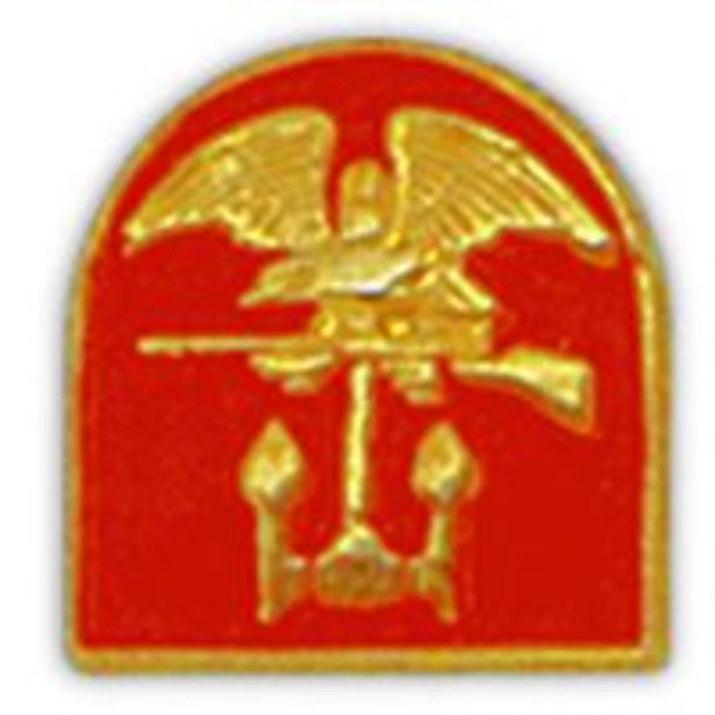 Mini Pin - USN Amphibious - 0.63 in. - Durable Military Design