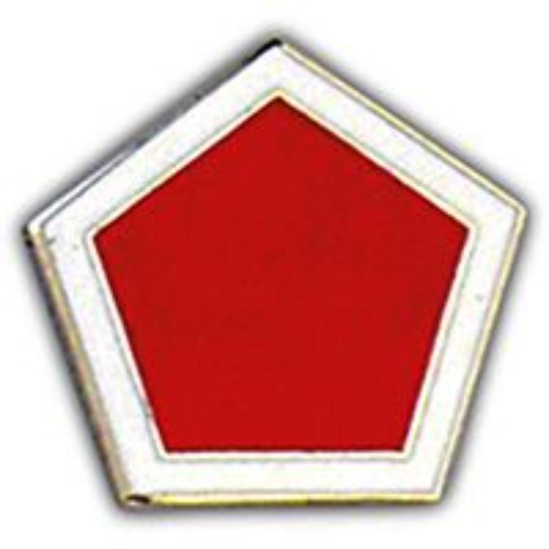 P15832 Pin - Army, 5th Regiment Combat - 1 in.