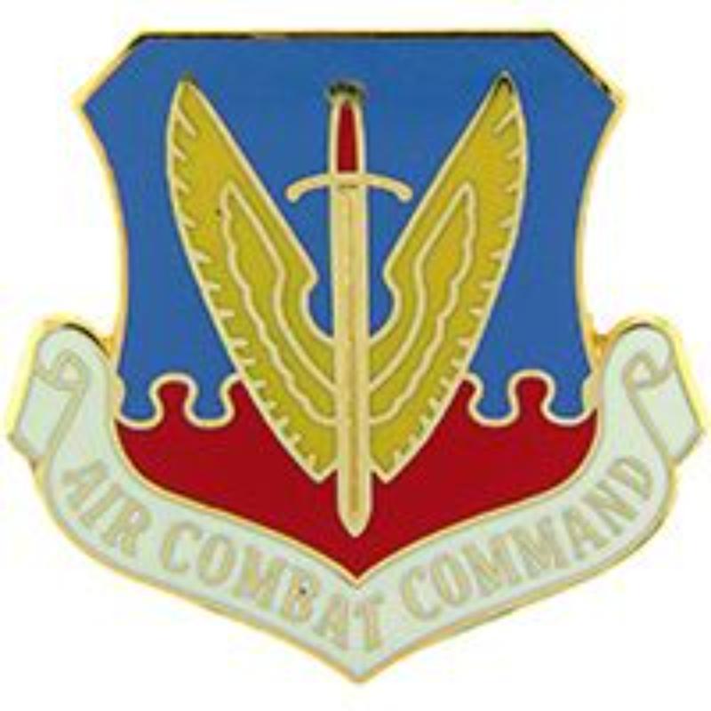 P16181 Pin - USAF, Air Combat Command - 1.5 in.