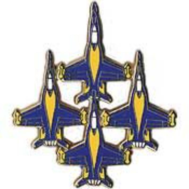 Hornets Pin Set - Diamond - 1.75 in. - 4 Pieces - Military Pride