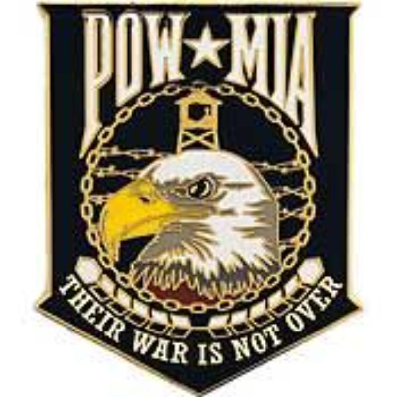 P16207 Pin - Pow Mia, Their War Is Not Over - 1.5 in.