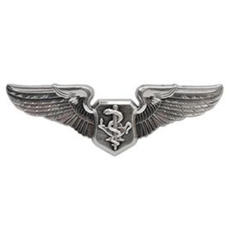 USAF Flight Nurse Wing Pin - Basic - 2.75 in. - Durable Design
