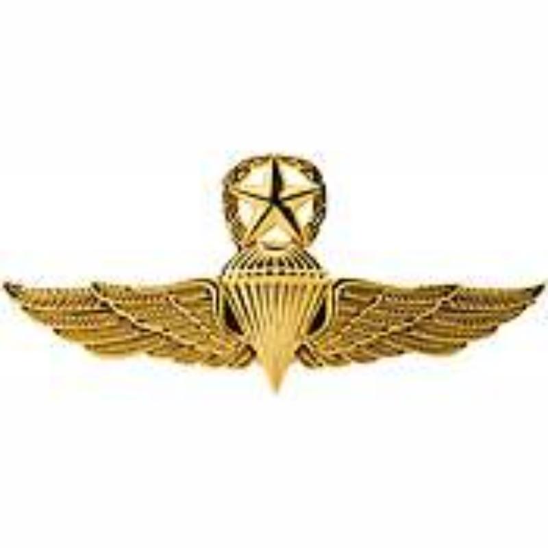 Wing Pin - Dominican Republic - Jump Master - 2.38 in. - Durable Design