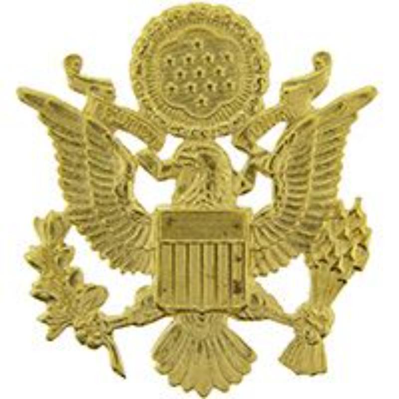 P40213 decal - Army, Officer, Gold - 2.5 in.