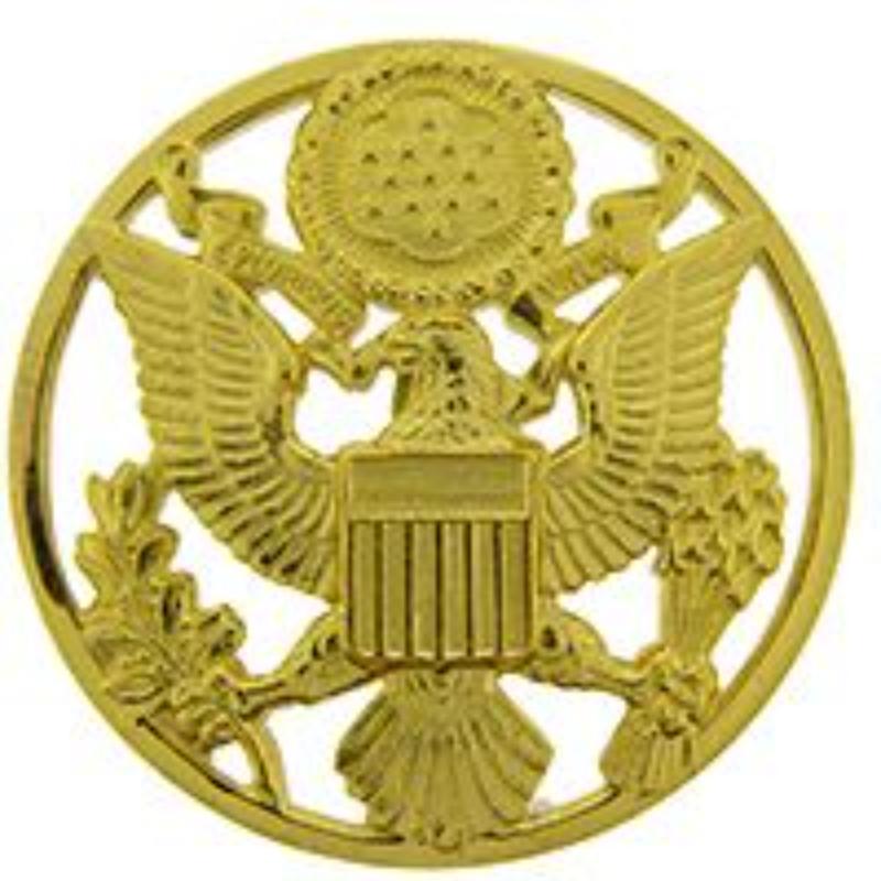 P40219 decal - Army, Enlisted, Gold - 1.75 in.
