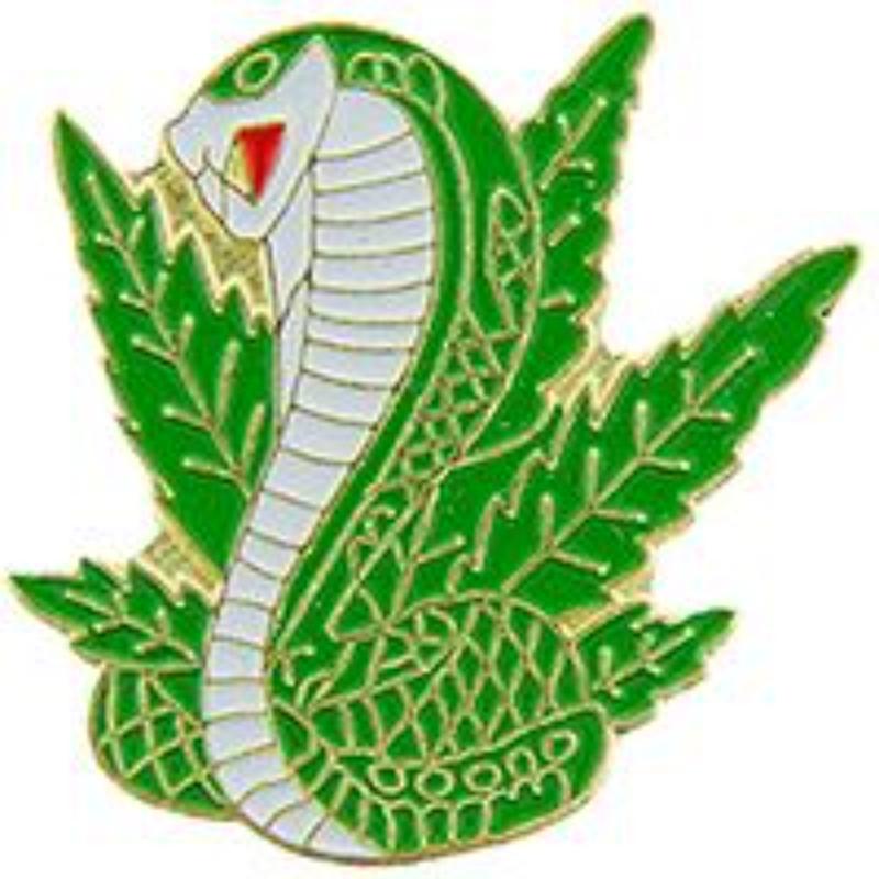 P60826 Pin - Snake, Cobra - 1 in.