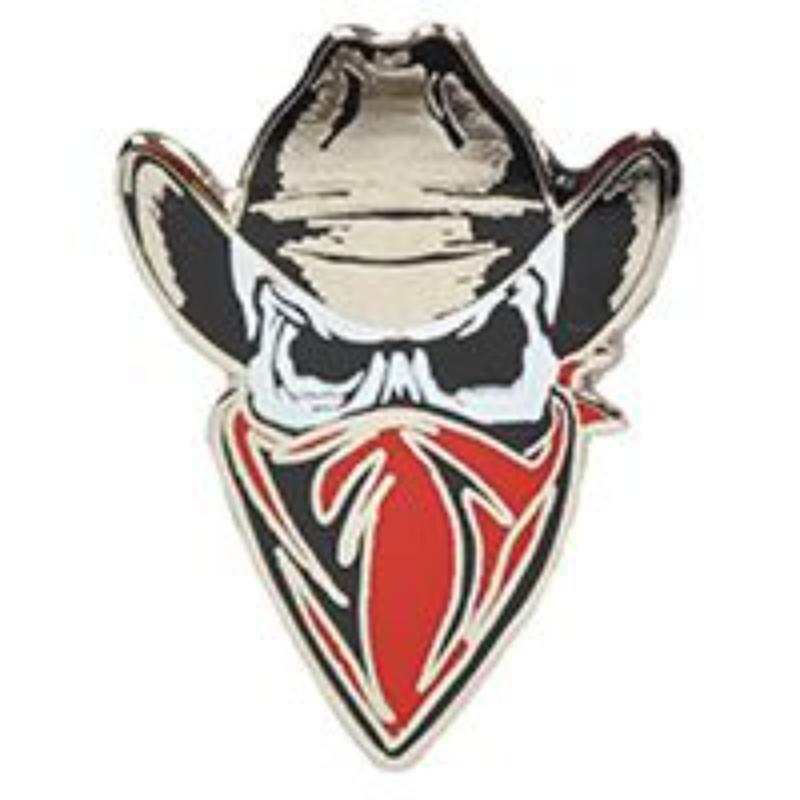 P61996 Pin - Skull, Outlaw - 1.625 in.