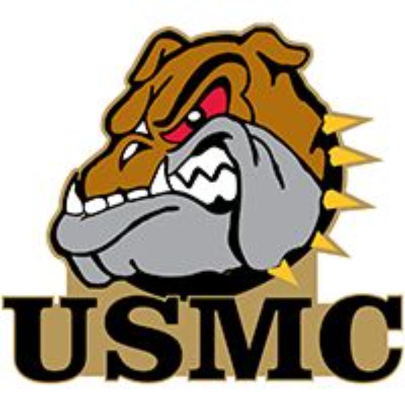 P62254 Pin - USMC, Bulldog, Devil - 1.625 in.
