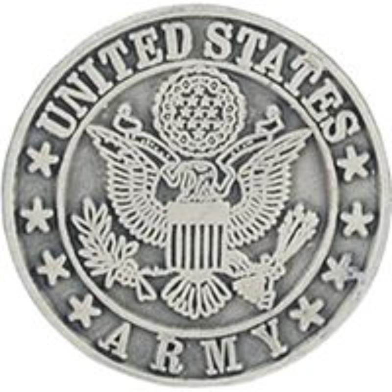 P62547 Pin - Army Symbol - Pewter - 1 in.