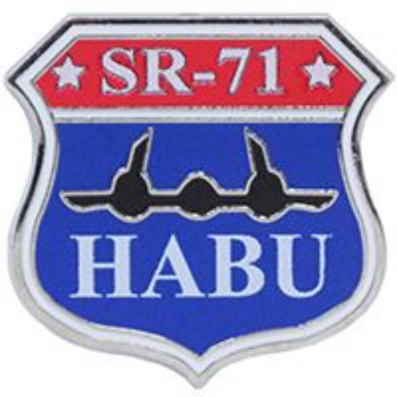 P62706 Pin - APL, SR-71 Habu Logo - 1 in.