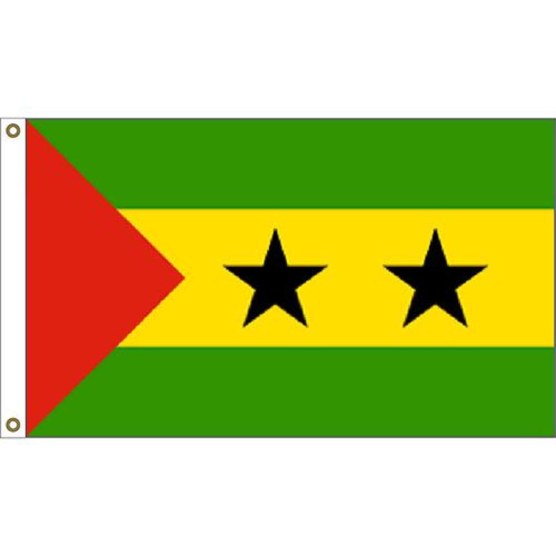 F1253 Flag - Sao Tome & Principe - 3 x 5 ft.