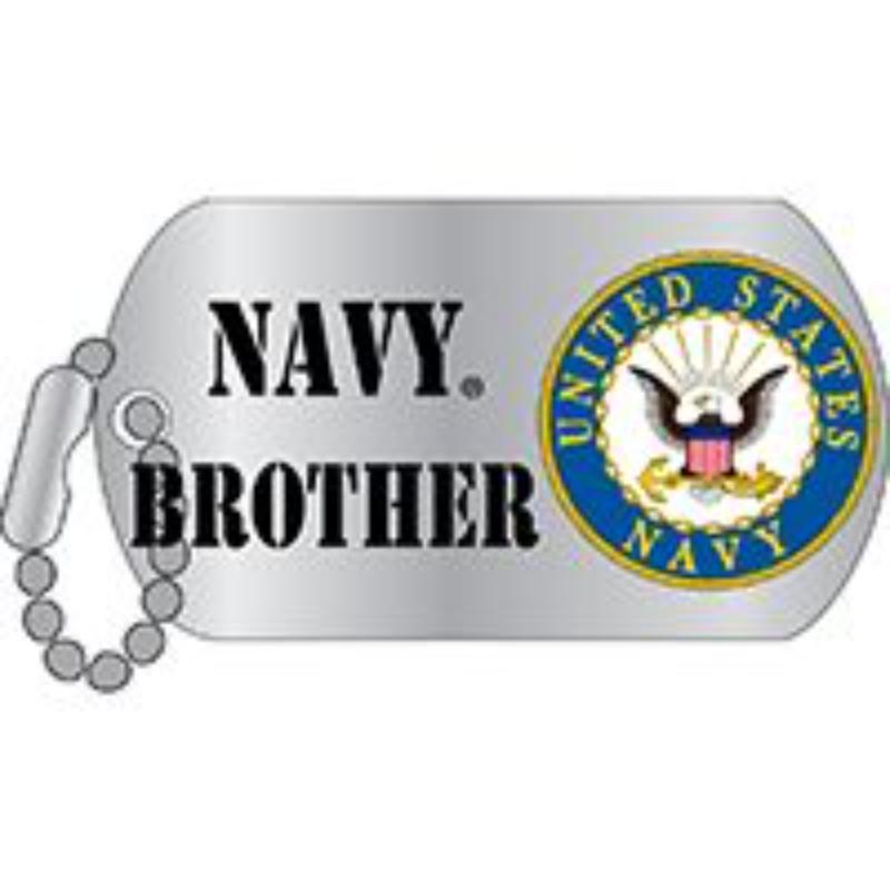 P62997 Pin - USN Logo, Brother - 1.25 in.