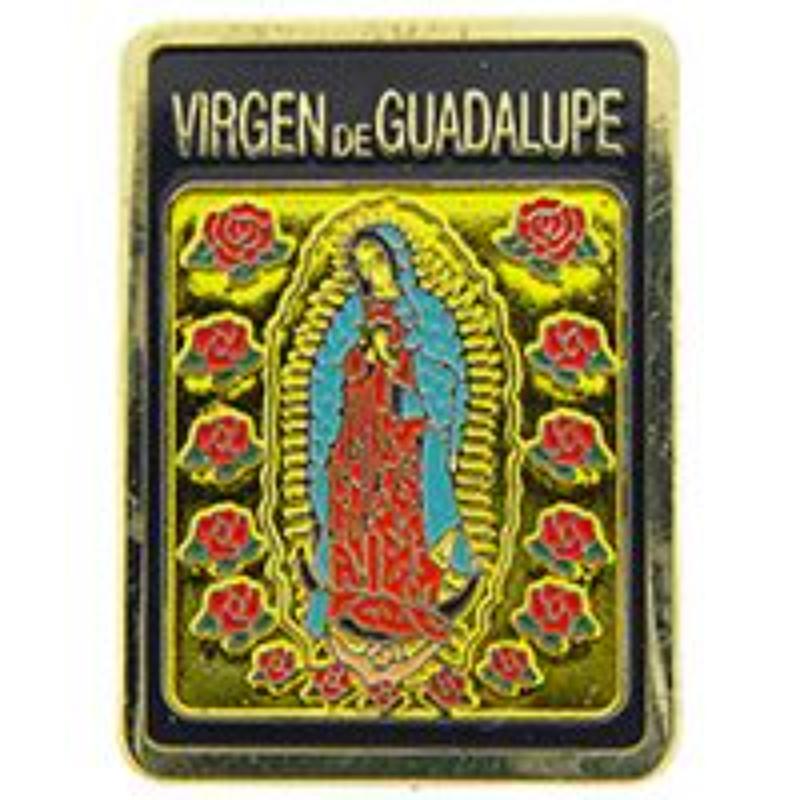 P63251 Pin - Mex, Virgen De Guadalu - 1 in.