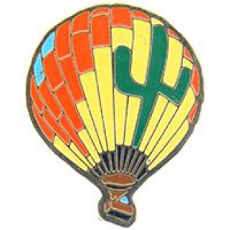 P63379 Pin - Hot Air, Cactus - 1.125 in.
