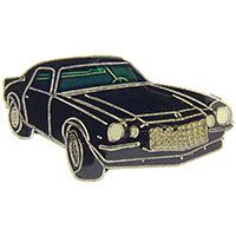 P65069 Pin - Car, Camaro, 72 ft. - Black - 1 in.