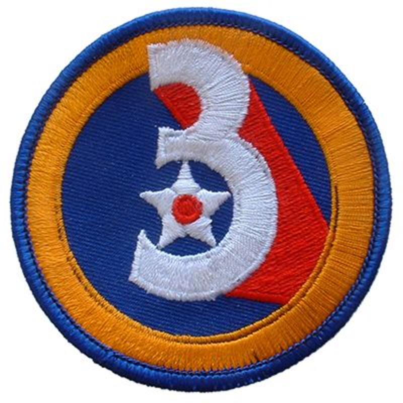 PM0148 Patch - USAF, 3rd - 3 in.