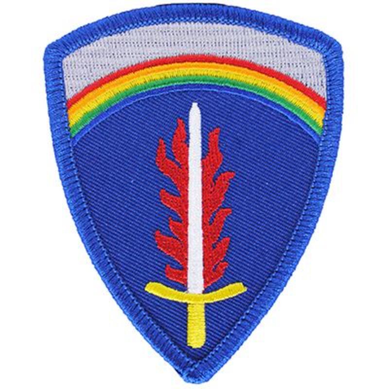 PM0234 Patch - Army, Shaef USAF Eur - 3.25 in.