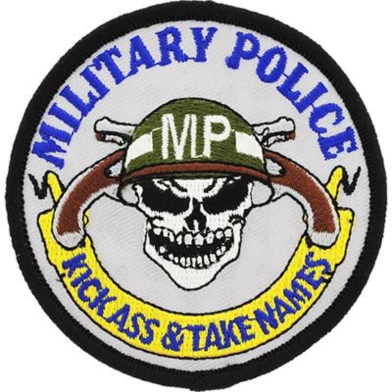 PM0273 Patch - Military Police - 3 in.