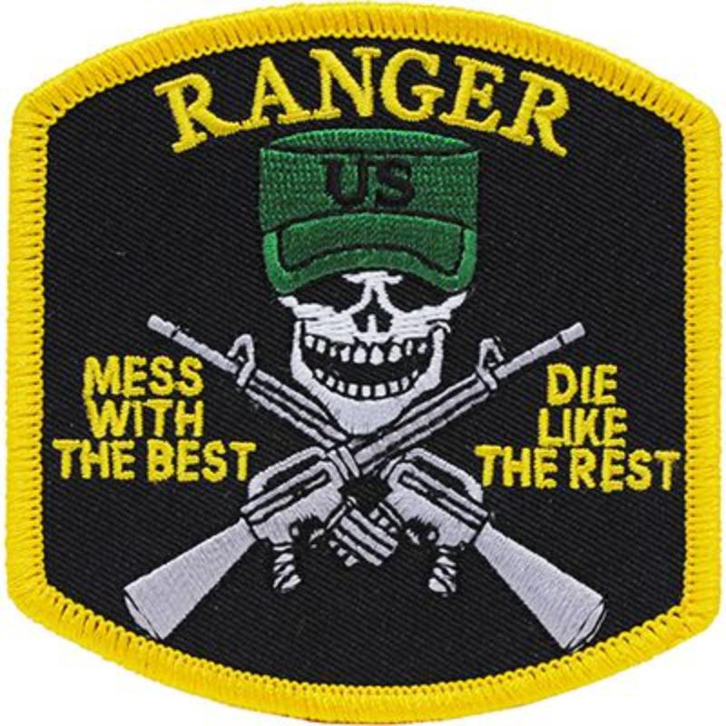PM0366 Patch - Mess with Best Ranger - 3.25 in.